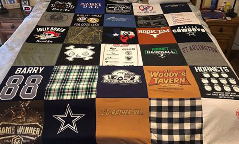 Sympathy Gifts T-Shirt Quilt